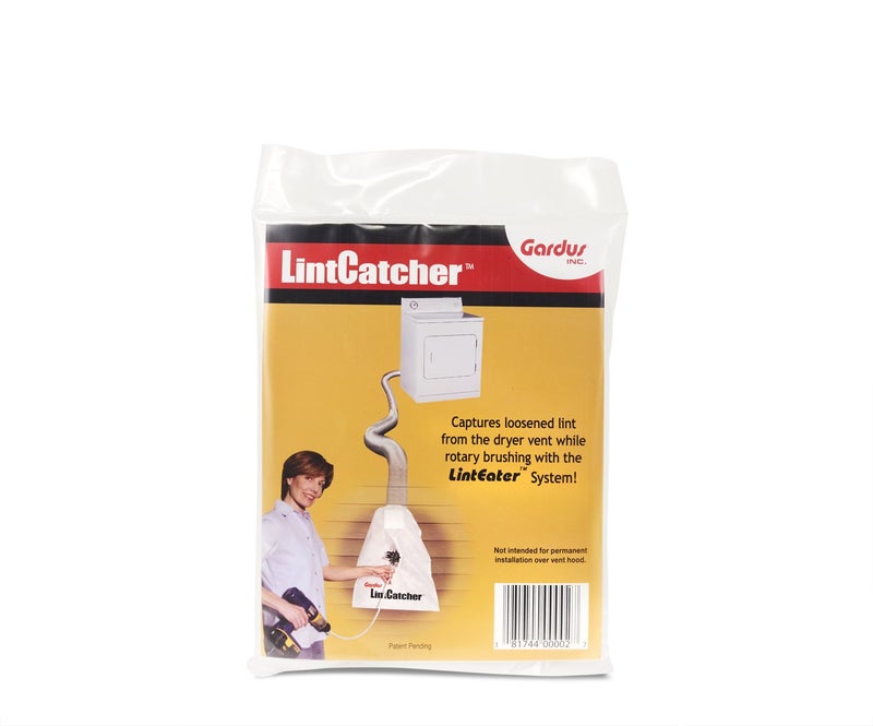 Gardus R4203613 LintEater LintCatcher, to Easily Capture Loosened Lint from Dryer Vent, No Size, white - Image 1